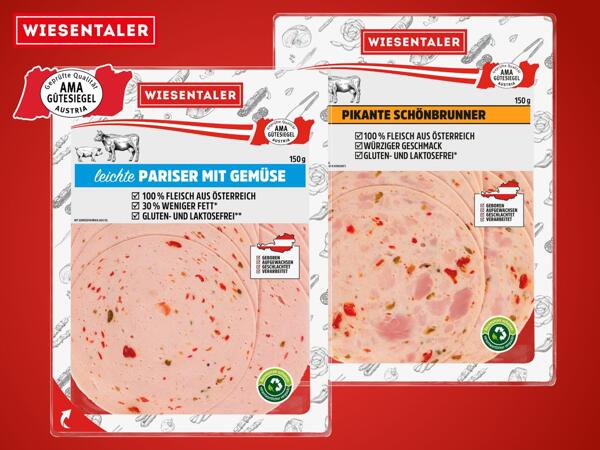 Pikante Schönbrunner oder Leichte Gemüse-Pariser