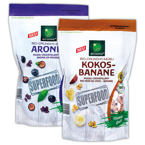 Bio-Crunchy Superfood-Müsli