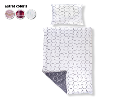 Linge de lit en microfibre flanelle fine MY LIVING STYLE