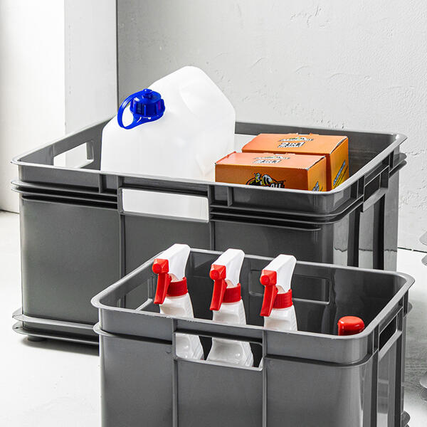 Aufbewahrungsbox aus recyceltem Kunststoff