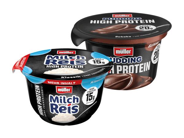 High Protein Milchreis oder Pudding