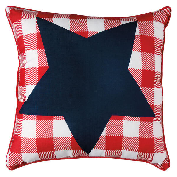 KIRKTON HOUSE Gingham Americana Pillow