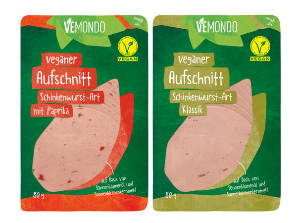 Veganer Aufschnitt