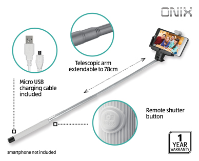 BLUETOOTH SELFIE STICK