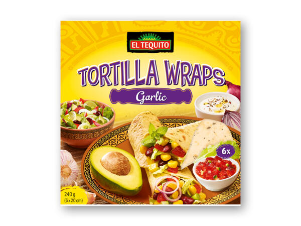 Tacoskaller, -wraps eller -minitortillas