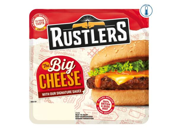 Rustlers The Big Cheese Burger