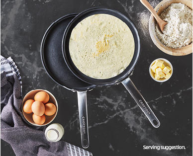 Hard Anodised Crepe Pan 26cm