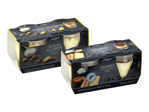 Lemon Cream Dessert or Tiramisù