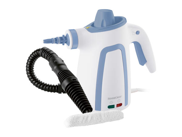Silvercrest Handheld Steam Cleaner with Extension & Mop Function