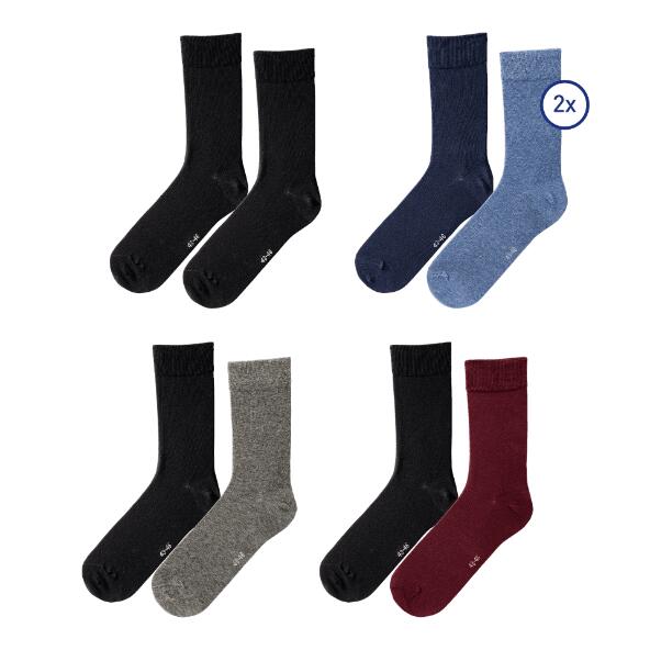 UP2Fashion(R) 				Chaussettes, 2 paires