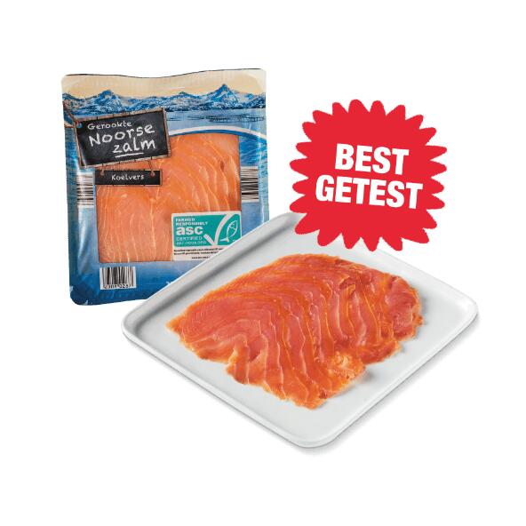 Golden Seafood gerookte Noorse zalm