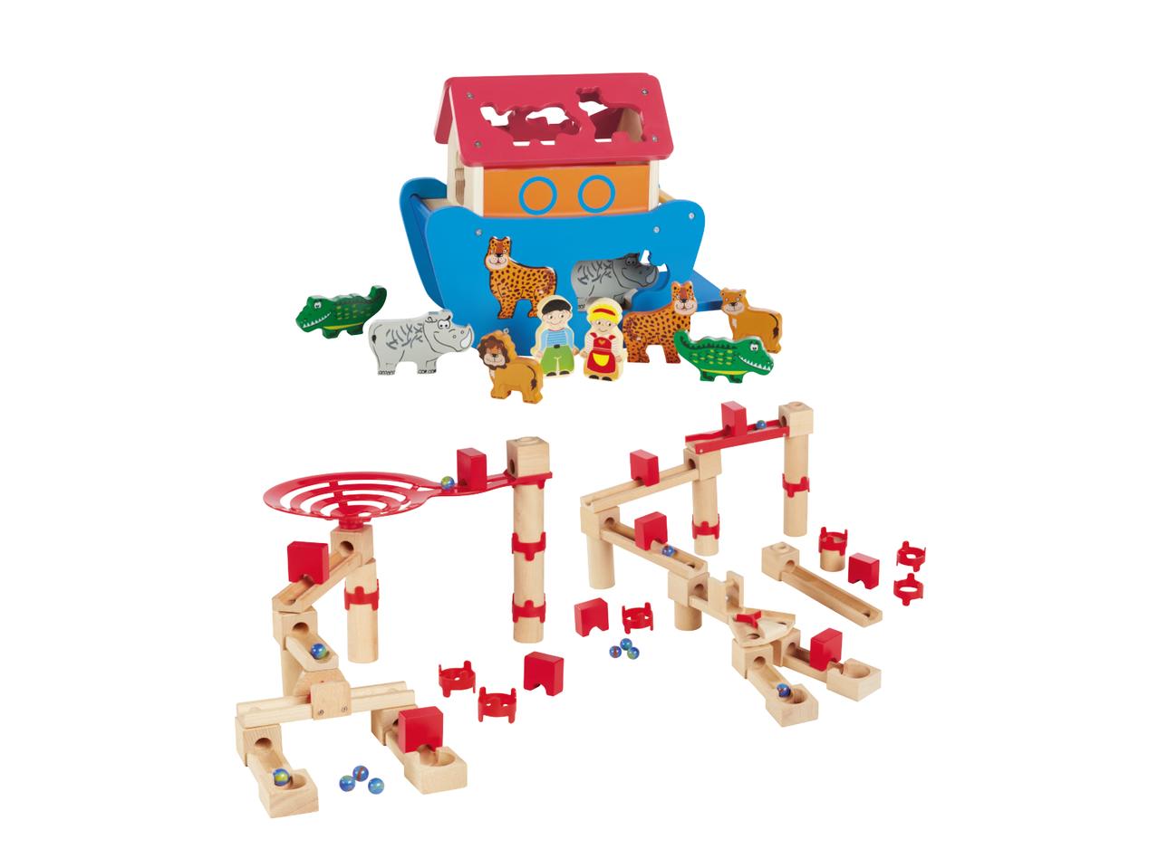 PLAYTIVE JUNIOR(R) Noah's Ark Shape Sorting Game/Ball Track