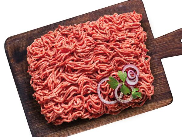 Frisches Bio Rinder Faschiertes