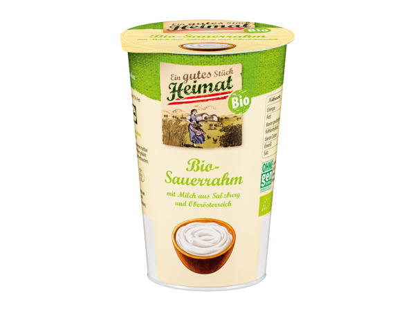 EIN GUTES STÜCK HEIMAT Bio-Sauerrahm