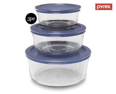 Pyrex Round Storage 3pc Set