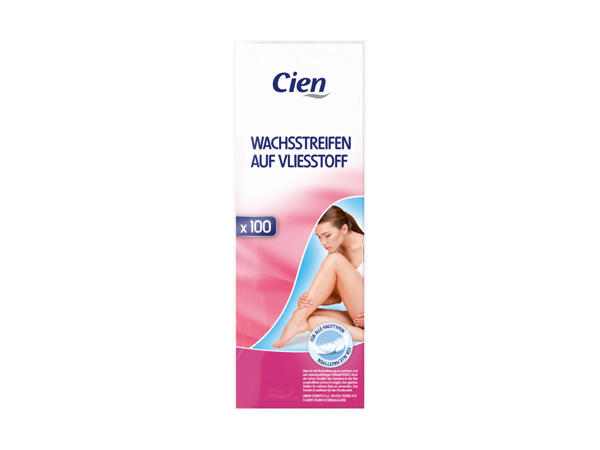 Bandelettes de cire non-tissées