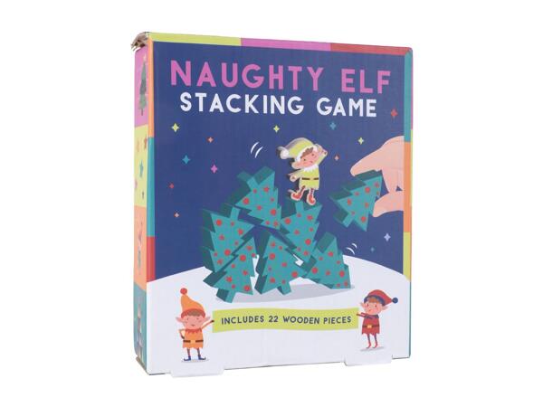 Naughty Elf Stacking Game Christmas Game