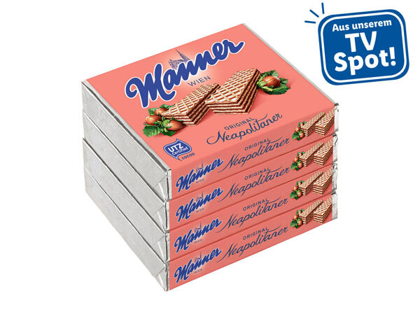 MANNER Neapolitaner Schnitten