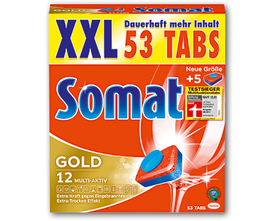 Pastilles pour lave-vaisselle Gold SOMAT