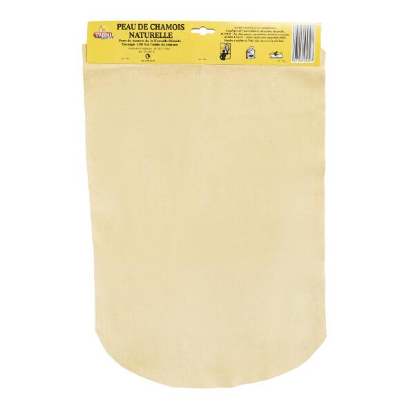 Peau de chamois naturelle