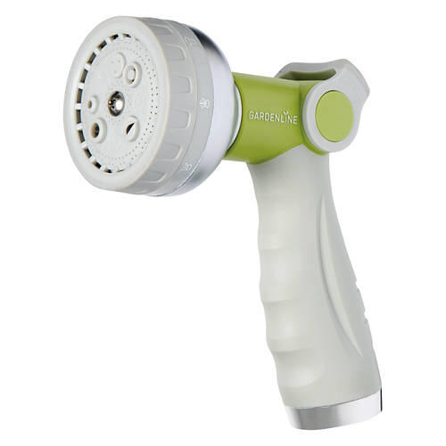 8 Pattern Thumb Control Garden Spray Nozzle