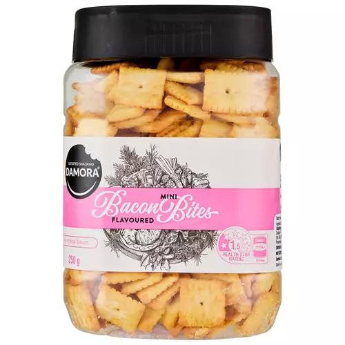 Mini Bacon Flavoured Bites 250g