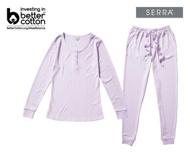 Women's Waffle PJ Set