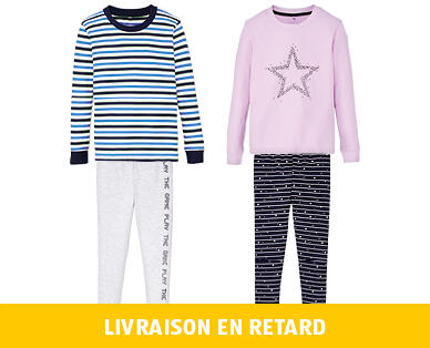 ALIVE(R)
PYJAMAS BIO POUR ENFANTS