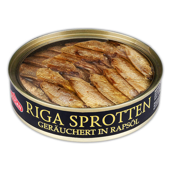 Sprotten in Rapsöl