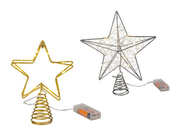 Pointe de sapin de Noël à LED