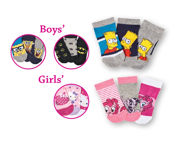 Girls' or Boys' Character Trainer Socks