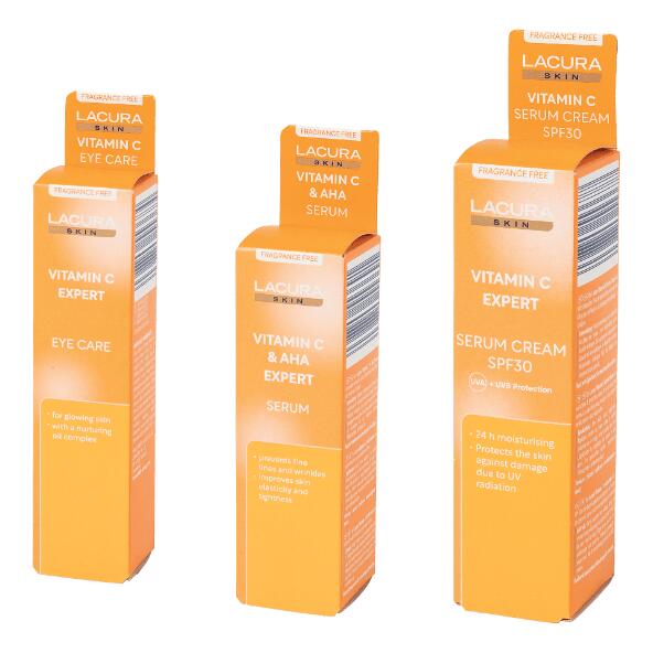LACURA(R) Gezichtsverzorging met vitamine C