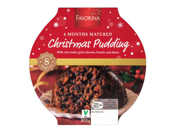 Favorina Large 6M Matured Christmas Pudding