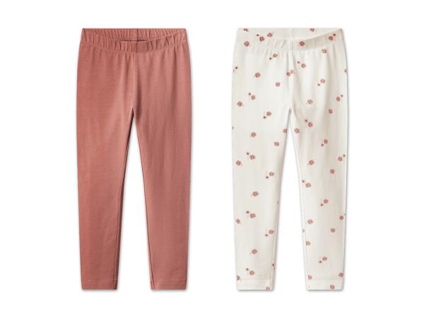 Kleinkinder Leggings, 2 Stück