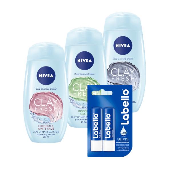 Showergel eller læberpomade