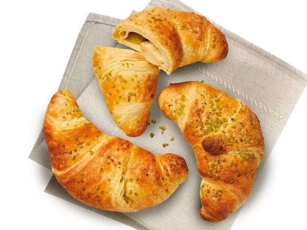 Croissant mit Pistazienfüllung