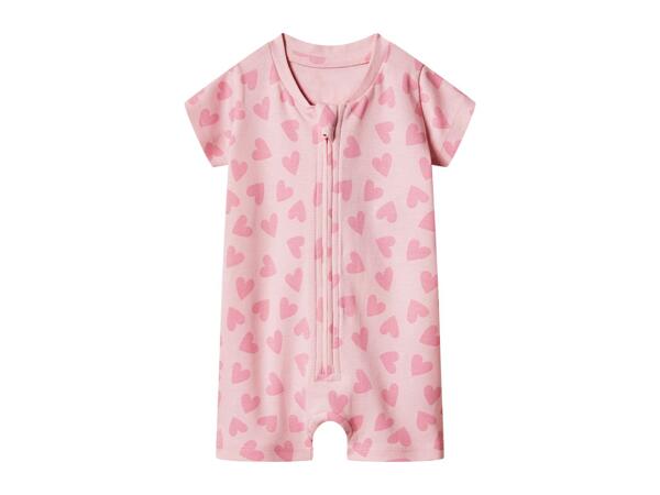 LUPILU Pink Baby Sleepsuits - 2 Pack