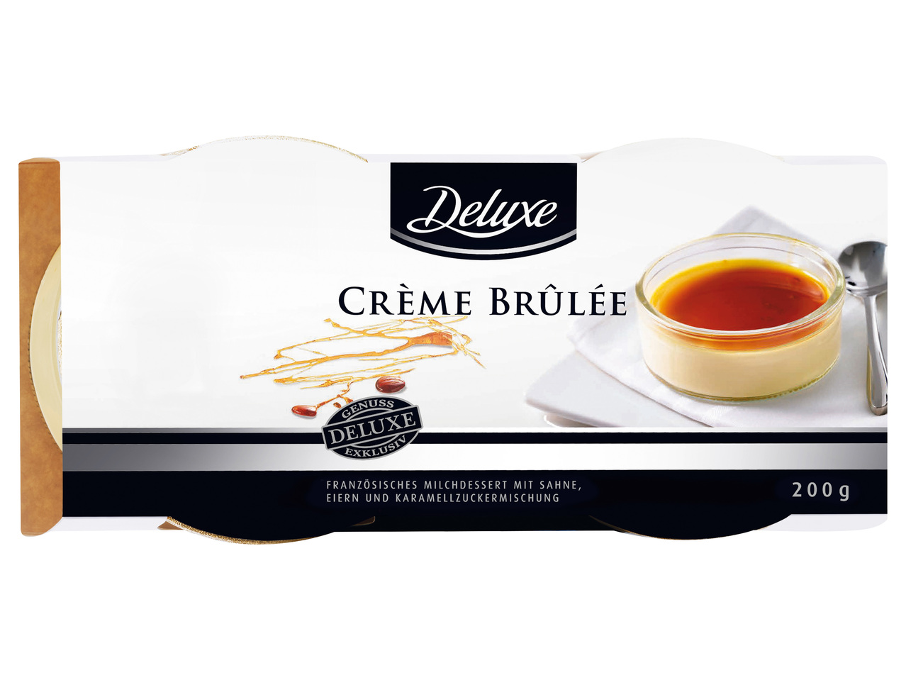 DELUXE Crème Brûlée, 2er