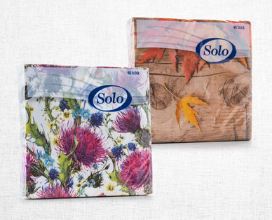 SOLO Herbstservietten