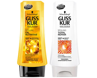 SCHWARZKOPF GLISS KUR
SHAMPOO/ BALSAMO