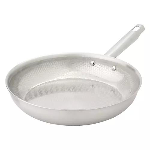 11" Stainless Steel Fry Pan - Uncoated