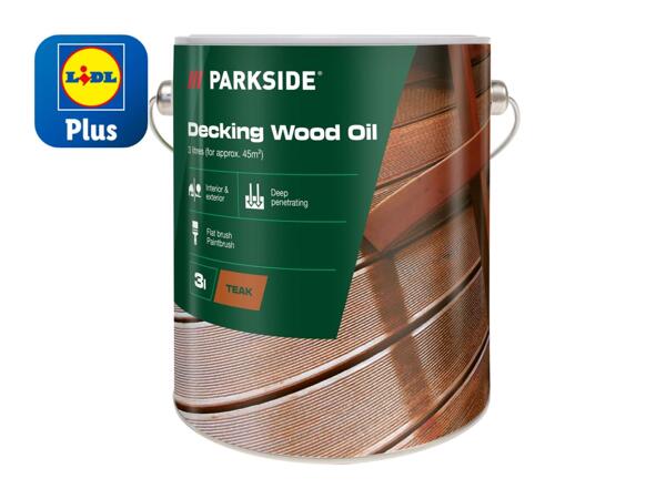 Parkside 3L Decking Wood Oil - Teak