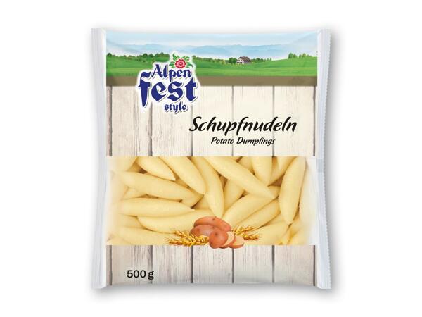 ALPENFEST Knödel eller nudler