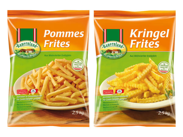 BAUERNLAND Pommes oder Kringel Frites