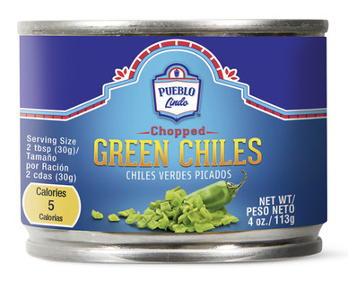 Pueblo Lindo Chopped Green Chiles