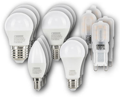 Ampoules LED, lot de 2/3