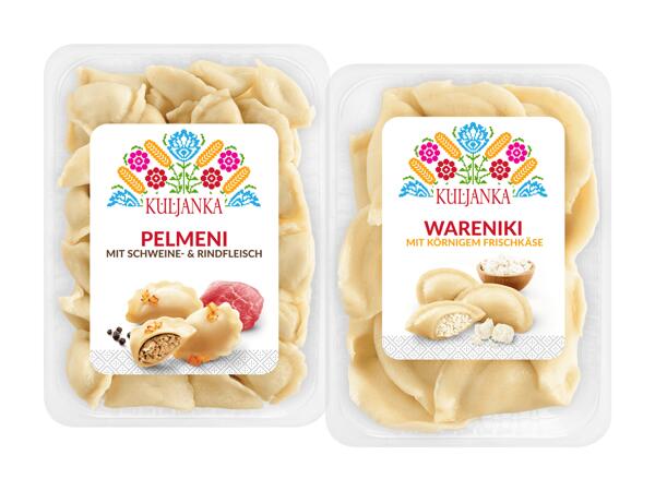 Wareniki oder Pelmeni