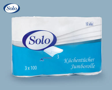 SOLO Küchentücher Jumborolle