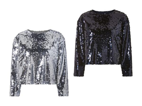 Pailletten-Shirt