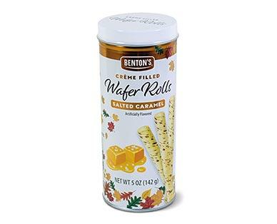 Benton's 
 Fall Creme Wafer Rolls Pumpkin Spice or Salted Caramel
